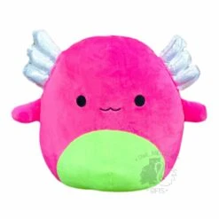 Squishmallow 12 Inch Archie The Axolotl Blacklight Plush Toy