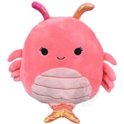 Squishmallow 8 Inch Simone The Shrimp Plush Toy