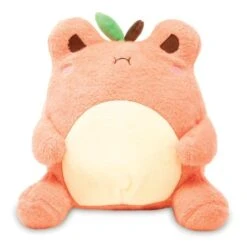 Cuddle Barn 9 Inch Wawa The Peach Frog Kawaii Plush Toy