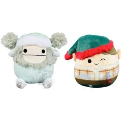 Squishmallow 8 Inch Christmas 2 Pack - Evita And Jangle