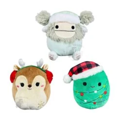 Squishmallow 5 Inch Christmas 3 Pack - Evita, Darla, Andy